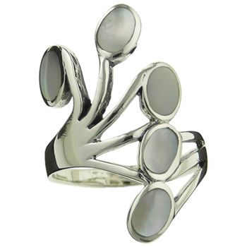 Bague D.S.A.   Plateau de perle, Size: 6