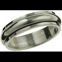 Bague D.S.A.   Jonc qui tourne uni 5mm R1293, Size: 7