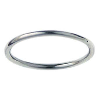 Bague D.S.A.   Jonc tube entier 1.5mm R2015, Size: 6