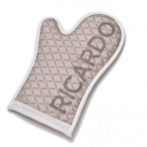 Mitaine de four en silicone beige de Ricardo