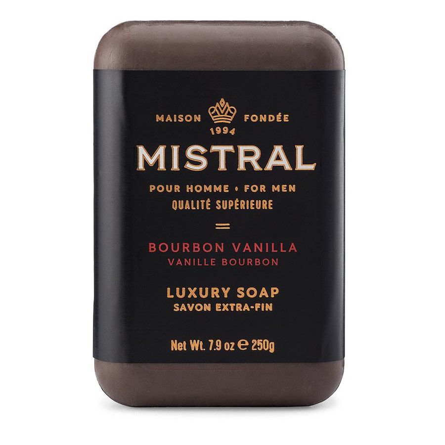 Barre de Savon Homme Mistral Vanille Bourbon