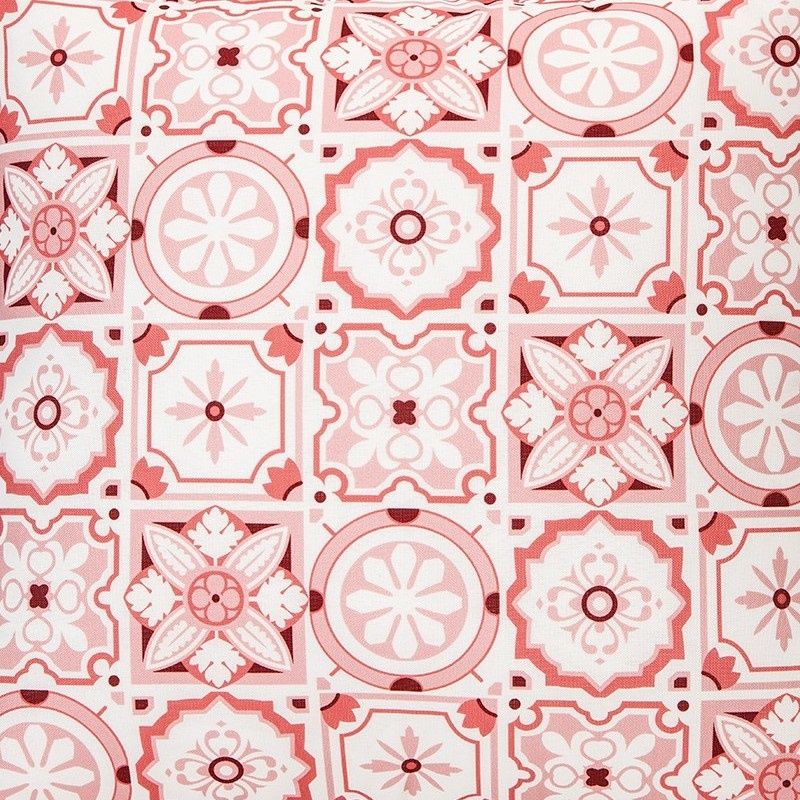 Nappe Mosaïque rouge  