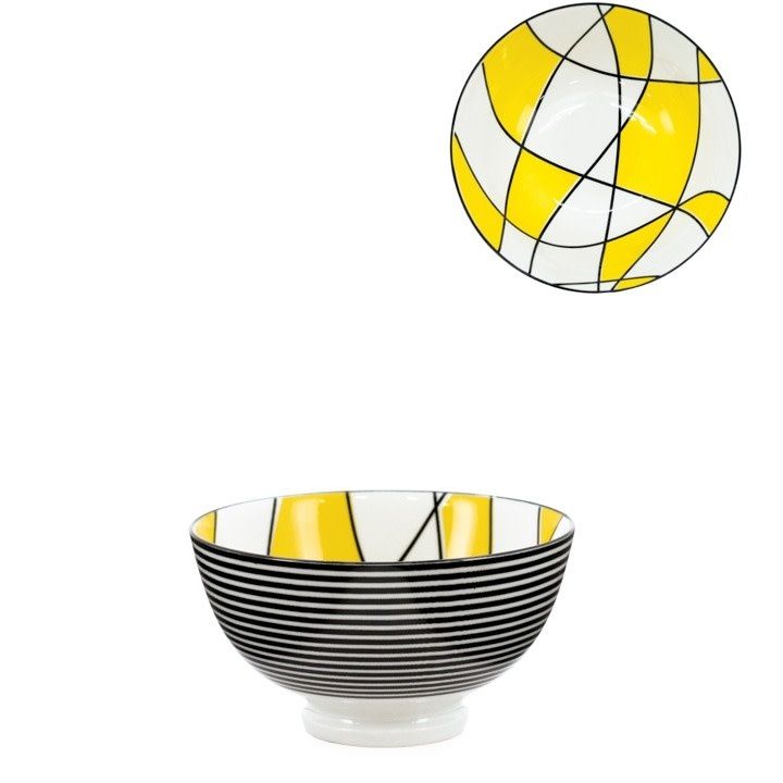 Bol Torre &amp; Tagus Kiri 4.5&quot; Abstract Yellow