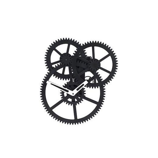 Horloge Triple Gear Wall Clock de Kikkerland
