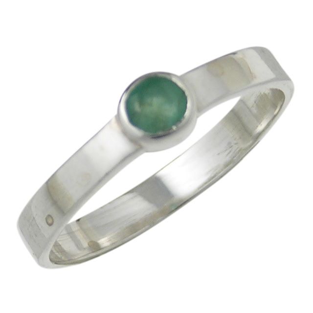  Bague DSA Jonc Émeraude 3MM RS1165