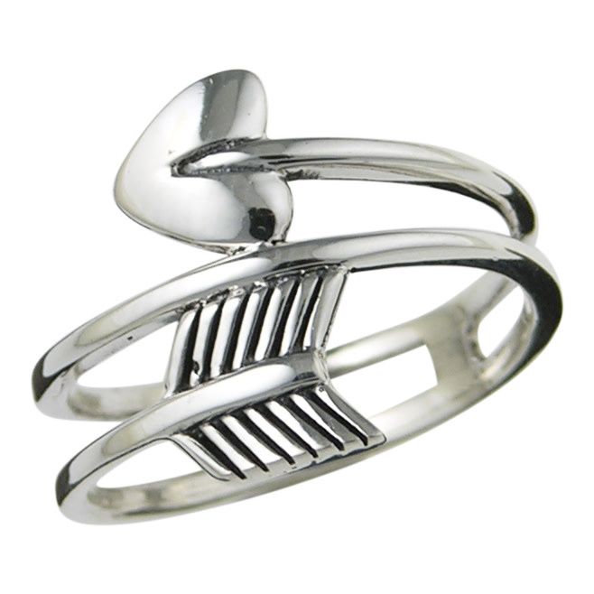 Bague DSA Flèche Enroulée R1364