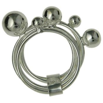 Bague DSA 5 Pieces Boules Mix R1272
