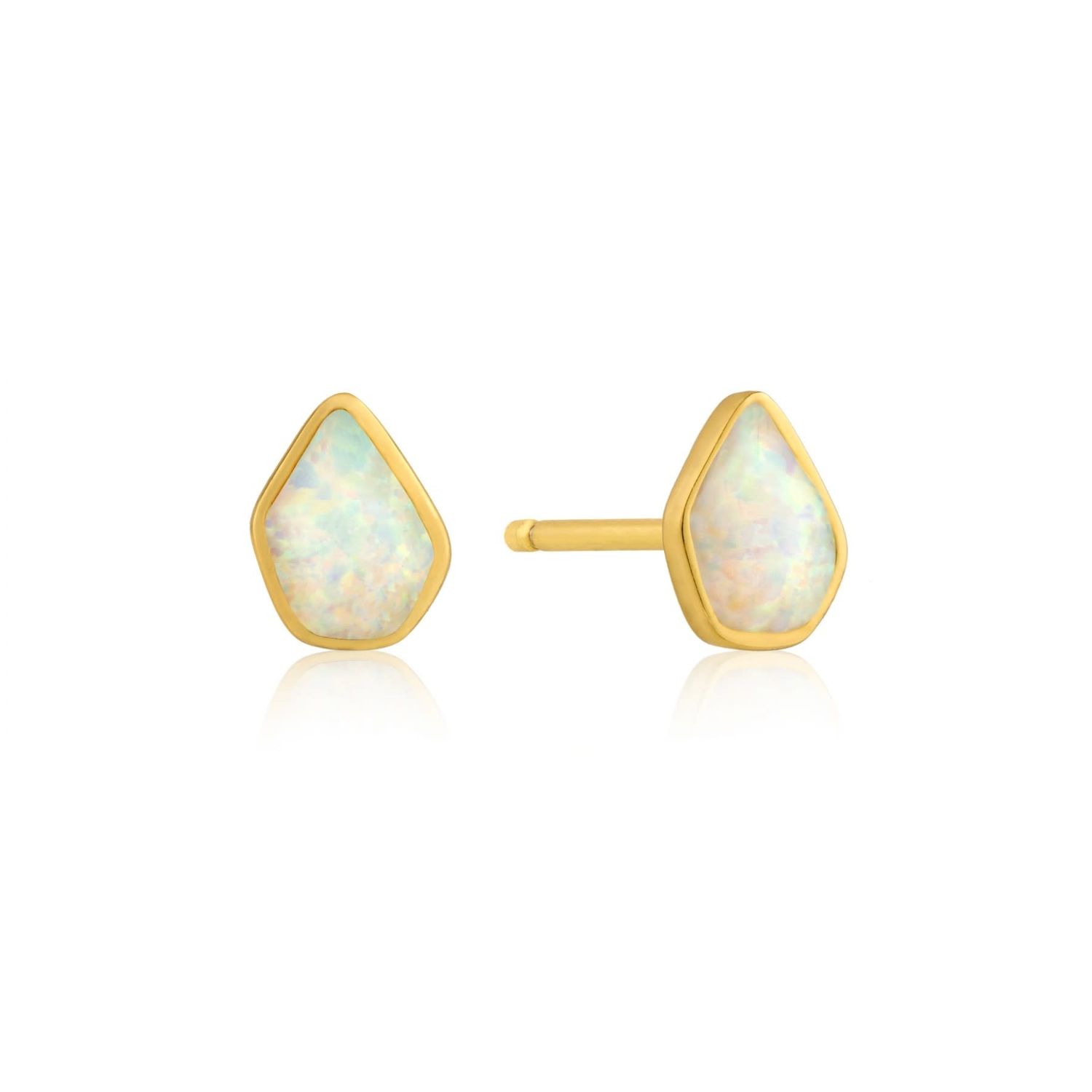Boucles d&#39;oreilles Ania Haie Opal Colour Gold Stud E014-3G