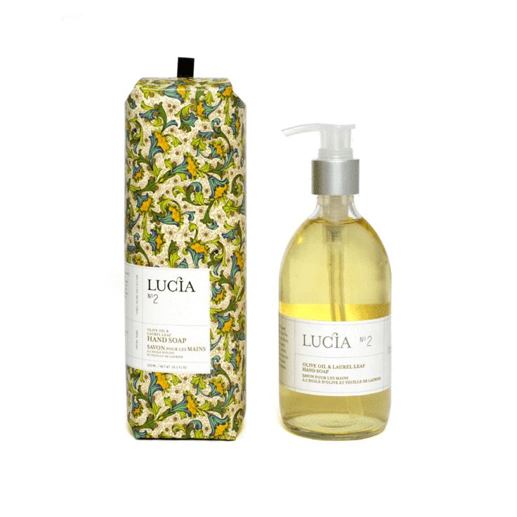 N°2 Savon pour les mains à l&#39;huile d&#39;olive et feuille de laurier Lucia