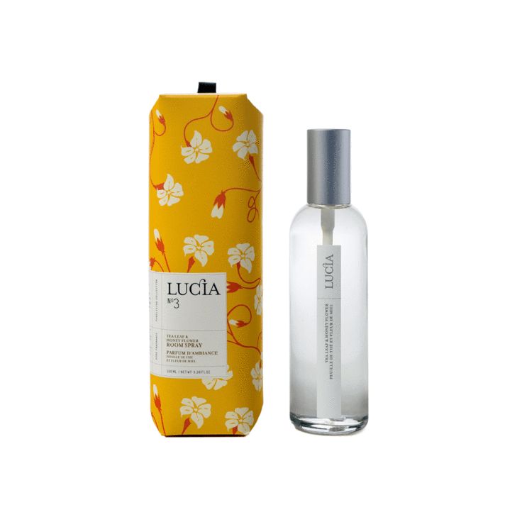 N°3 Parfum d&#39;ambiance à la feuille thé et miel sauvage Lucia