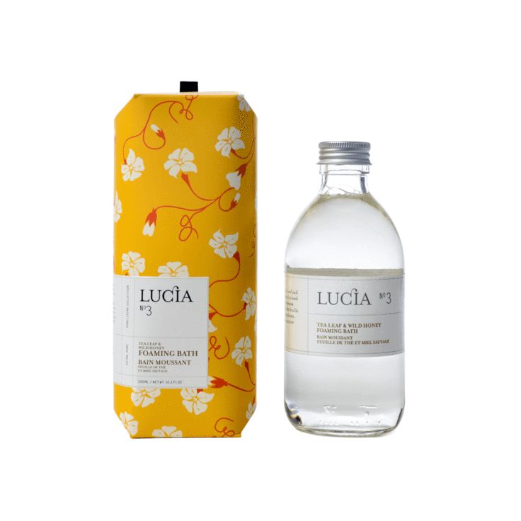 N°3 Bain moussant Feuille de thé et miel sauvage Lucia