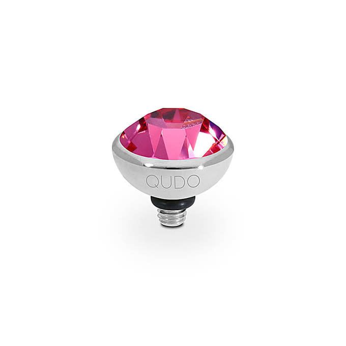 QUDO Bottone 10 mm argent