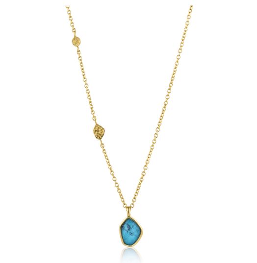 Collier Ania Haie Gold Turquoise Pendant
