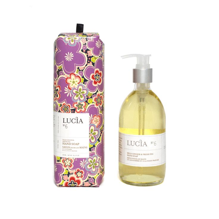 N°6 Savon pour les mains à la figue fraîche et gingembre Lucia