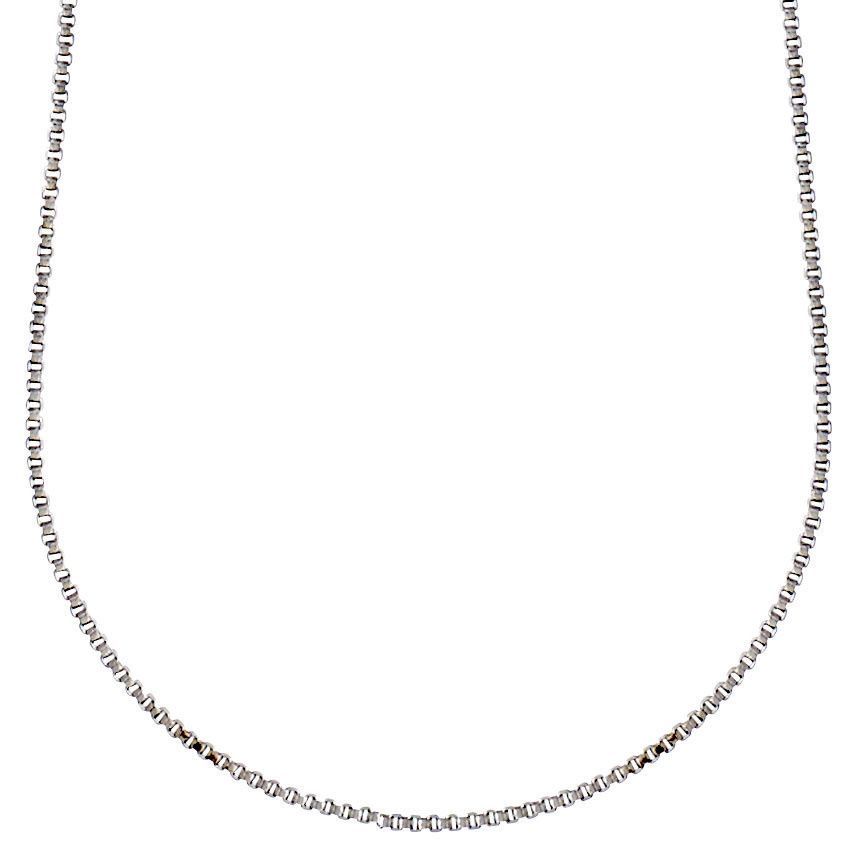 Chaîne classique Pilgrim Nancy 60 cm argent  C.C.