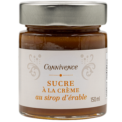 Sucre à la crème au sirop d&#39;érable de Connivence