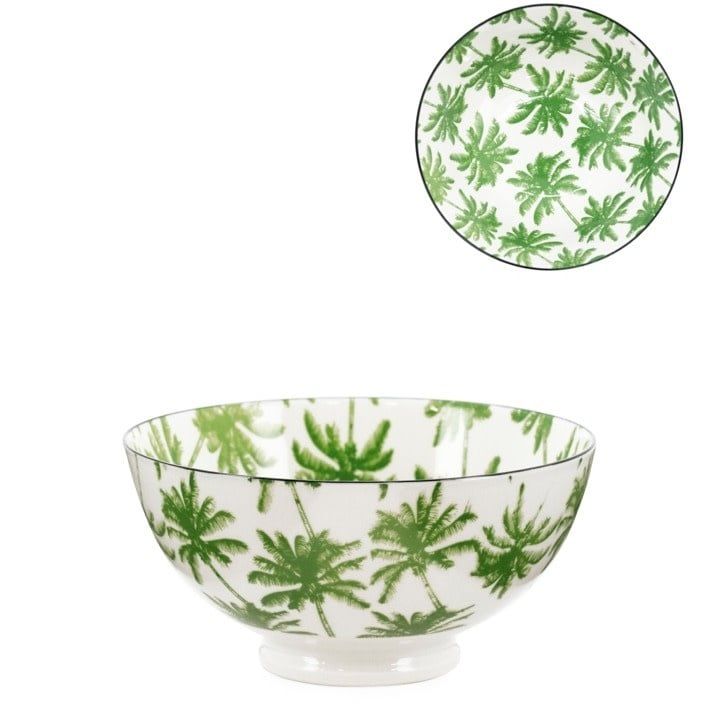Bol Torre &amp; Tagus Kiri en Porcelaine 6 pouces Bahama Palm