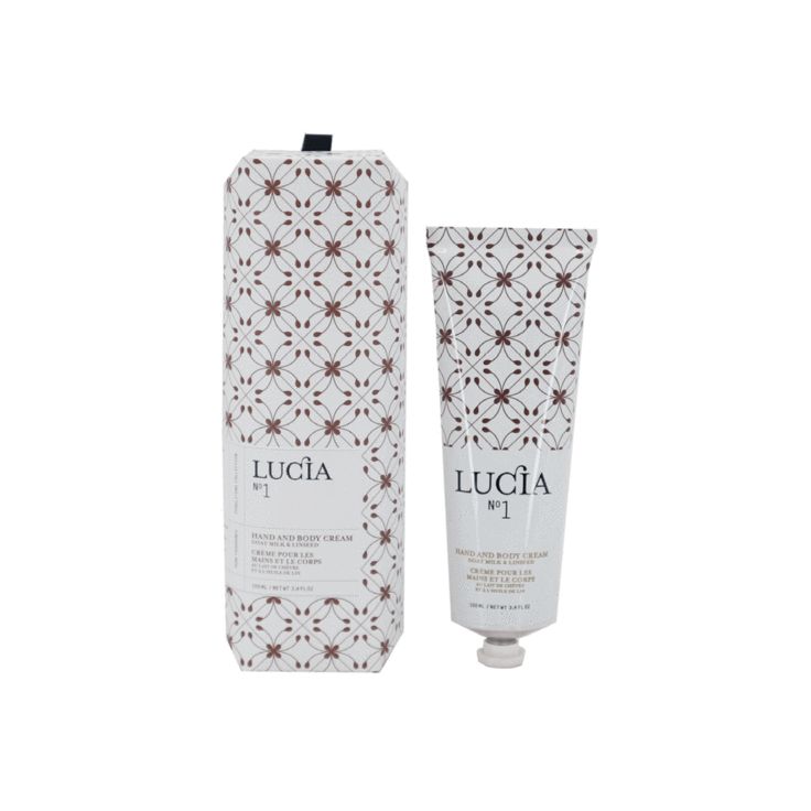 N°1 Crème pour les mains et le corps Lait de chèvre et huile de lin Lucia