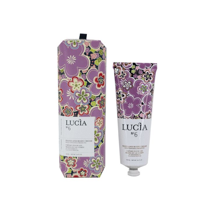 N°6 Crème pour les mains et le corps Figue fraîche et gingembre Lucia