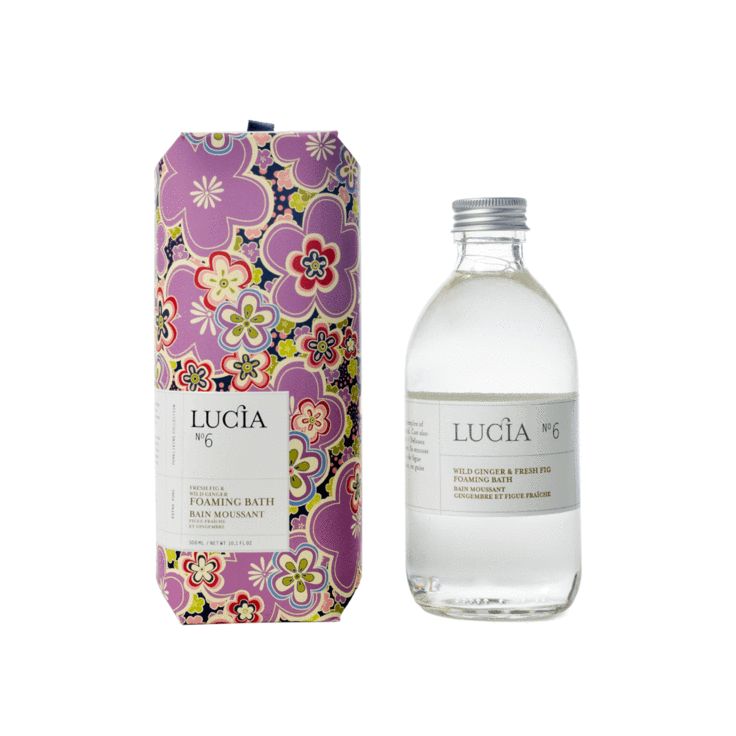 N°6 Bain moussant Figue fraîche et gingembre Lucia