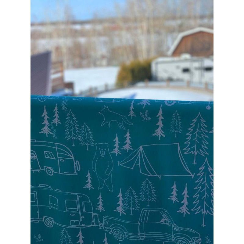 Serviette de plage Solem Camping cars en folie