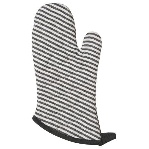 Mitaine de four Narrow Stripes black