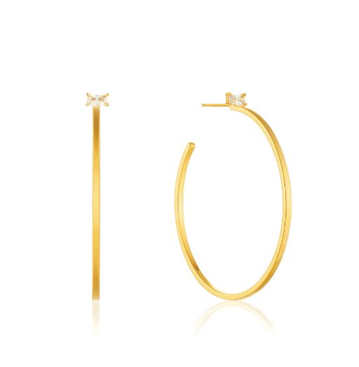 Boucles d&#39;oreilles Ania Haie Gold Glow Hoop