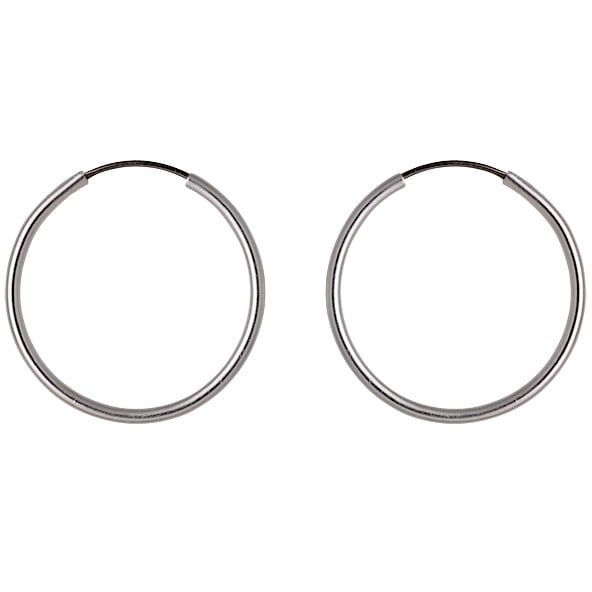 Anneaux Pilgrim Sanne 20 mm argent   C.C.