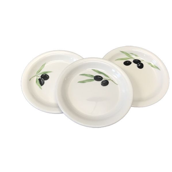 Assiette huile d&#39;olive