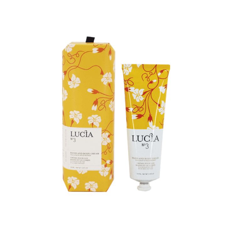 N°3 Crème pour les mains et le corps Feuille de thé et miel sauvage Lucia