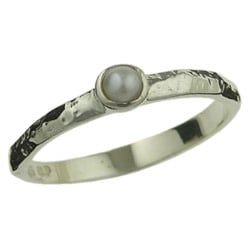 Bague DSA Jonc Perle Cabochon RS1114