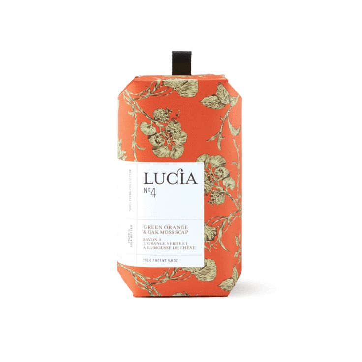 N°4 Savon à l&#39;orange verte et à la mousse de chêne Lucia