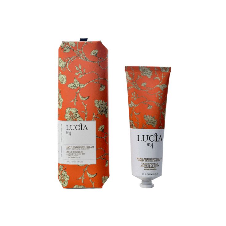 N°4 Crème pour les mains et le corps Orange verte et mousse de chêne Lucia