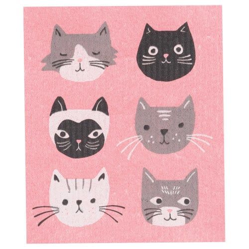 Ens. éponge suedoise Cats Meow