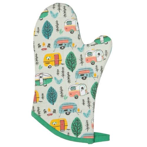 Ensemble de mitaines de four Happy Camper