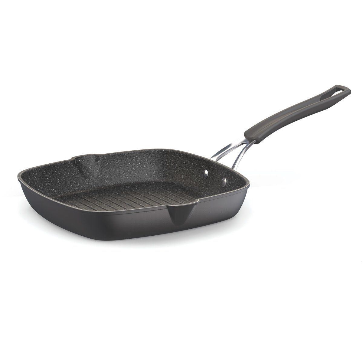 Poêle à Griller  Fonte d&#39;aluminium forgé 28 cm TheRock de Ricardo