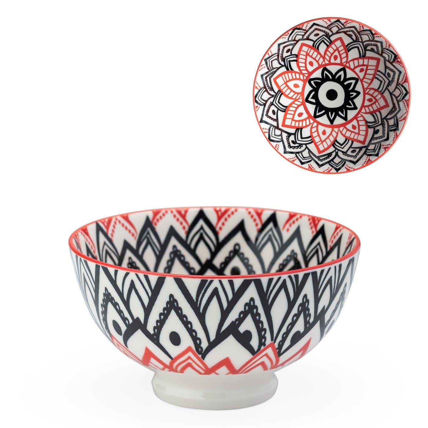 Bol Torre &amp; Tagus Kiri en Porcelaine 4.5 pouces -Lotus Mandala