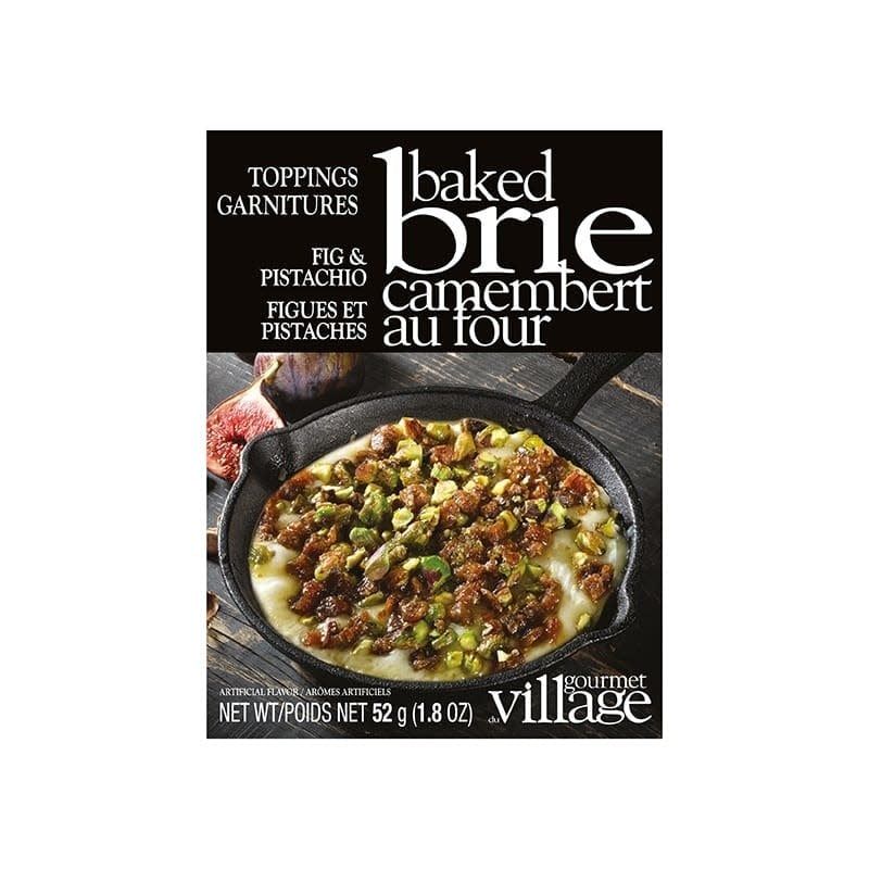 Garnitures pour brie au four Figues et Pistache   Gourmet du Village