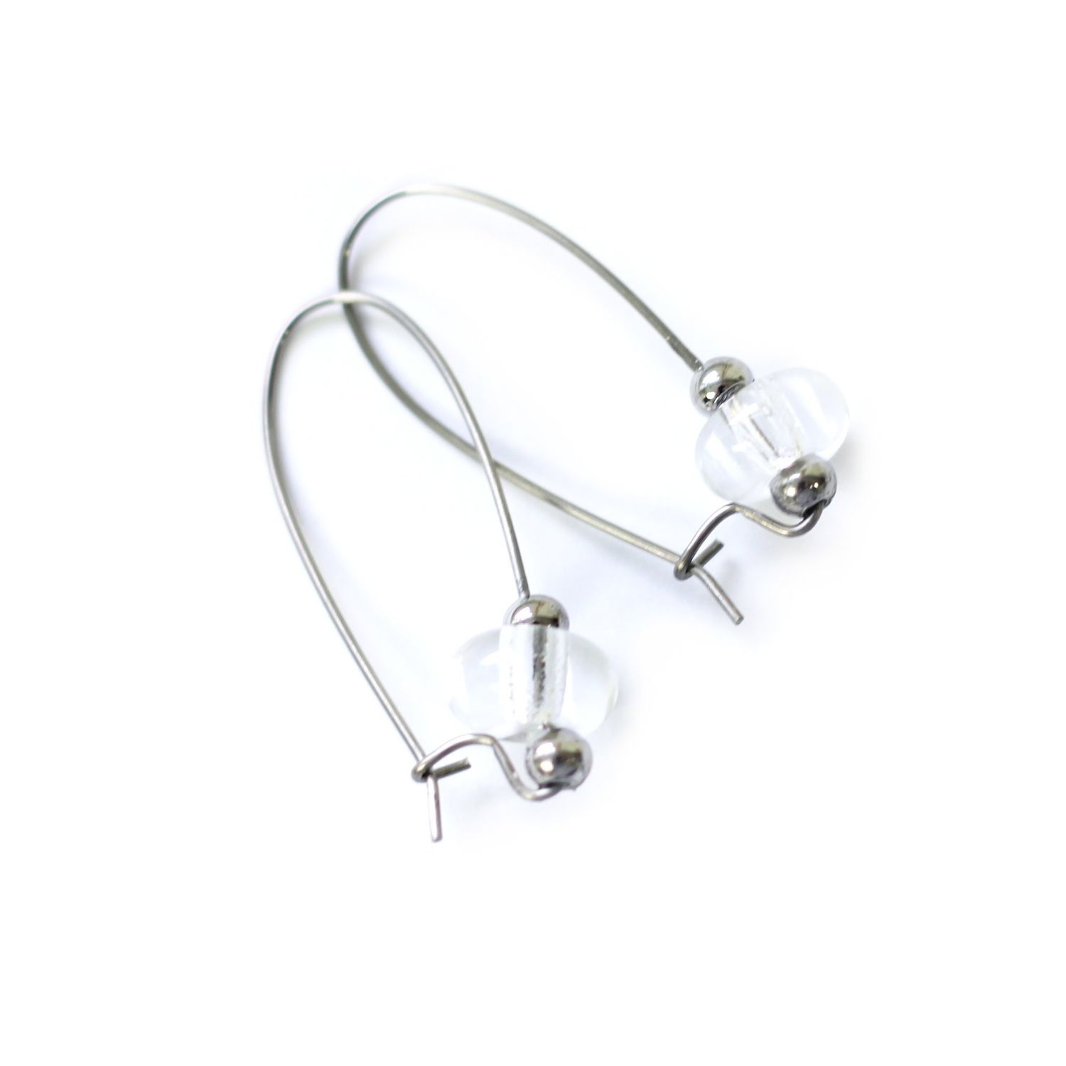 Boucle d&#39;oreilles luxury clair