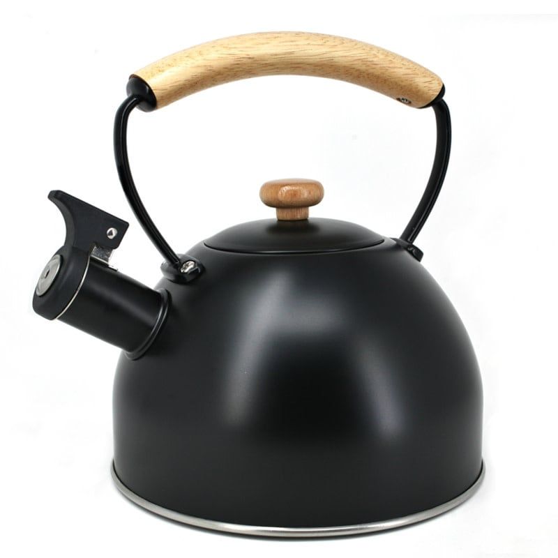 Bouilloire sifflante noire