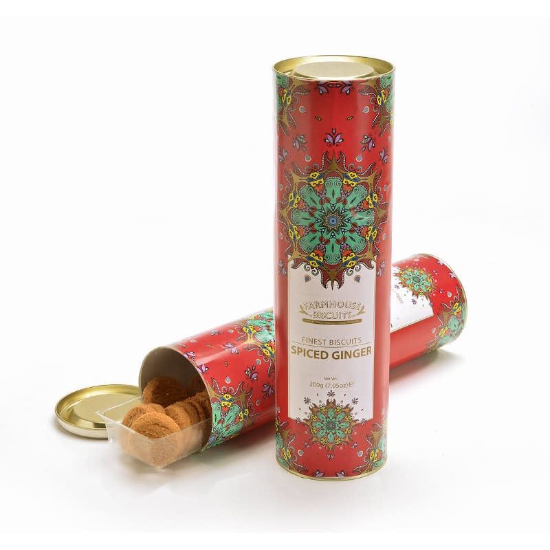 Biscuit Spiced Ginger XmasTube
