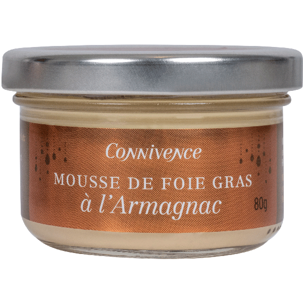 Mousse de foie gras à l&#39;armagnac