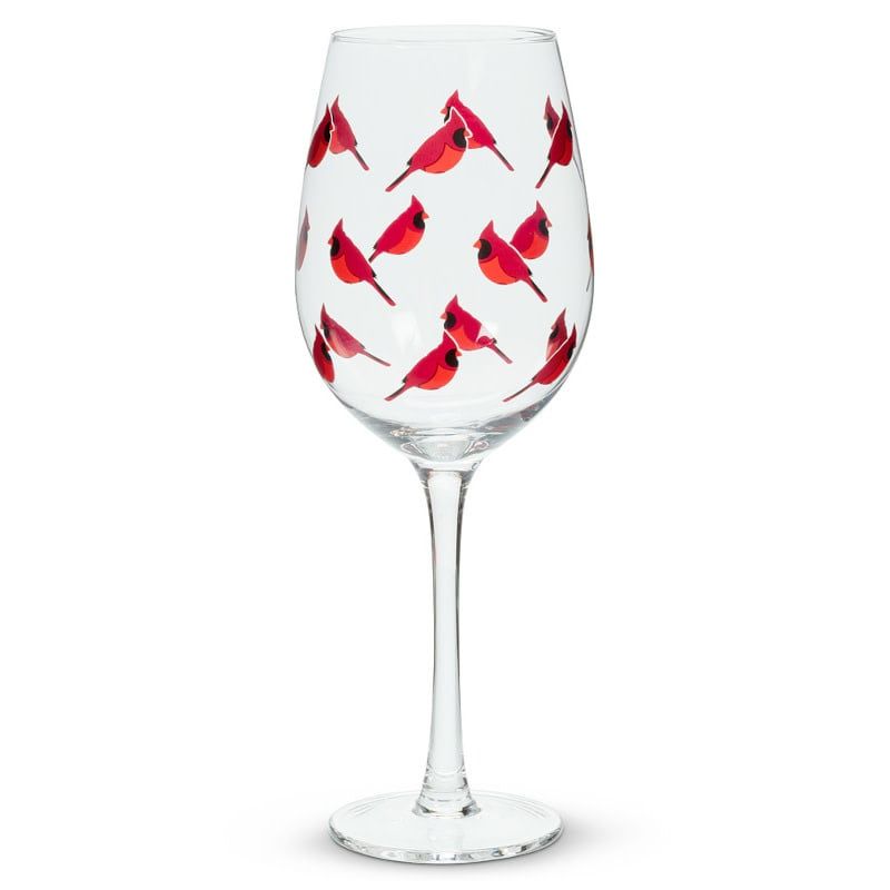 Verre a vin de Noel Cardinal