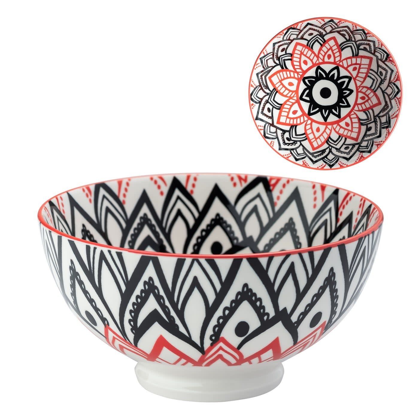 Bol en porcelaine Kiri 6 Lotus Mandala