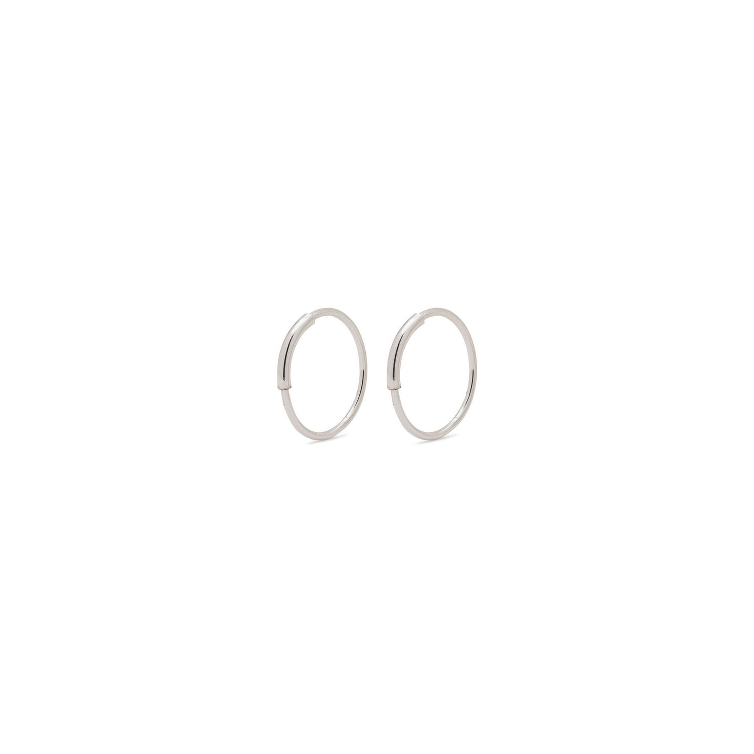 Boucles d&#39;oreille Pilgrim Raquel Argent 12mm  C.C.