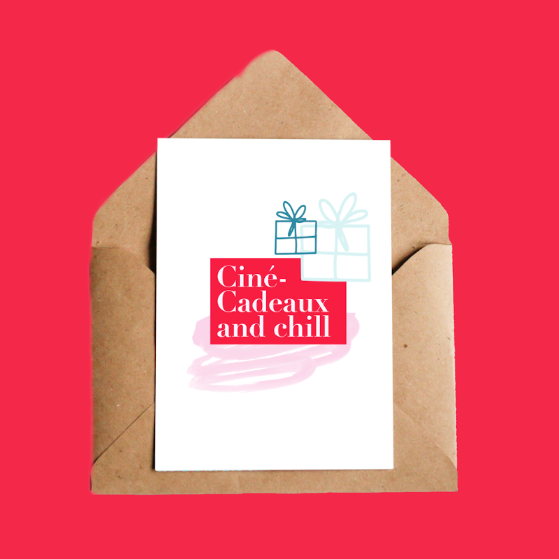 Carte de Souhait Ciné-Cadeaux &amp; Chill
