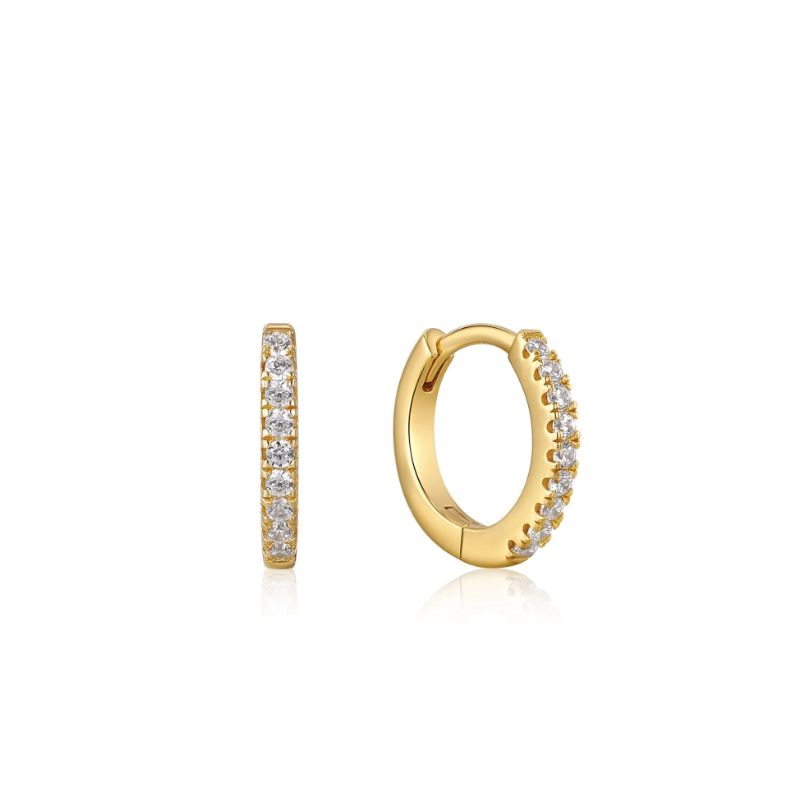 Boucles d&#39;oreilles Ania Haie Sparkle Mini Hoop Gold