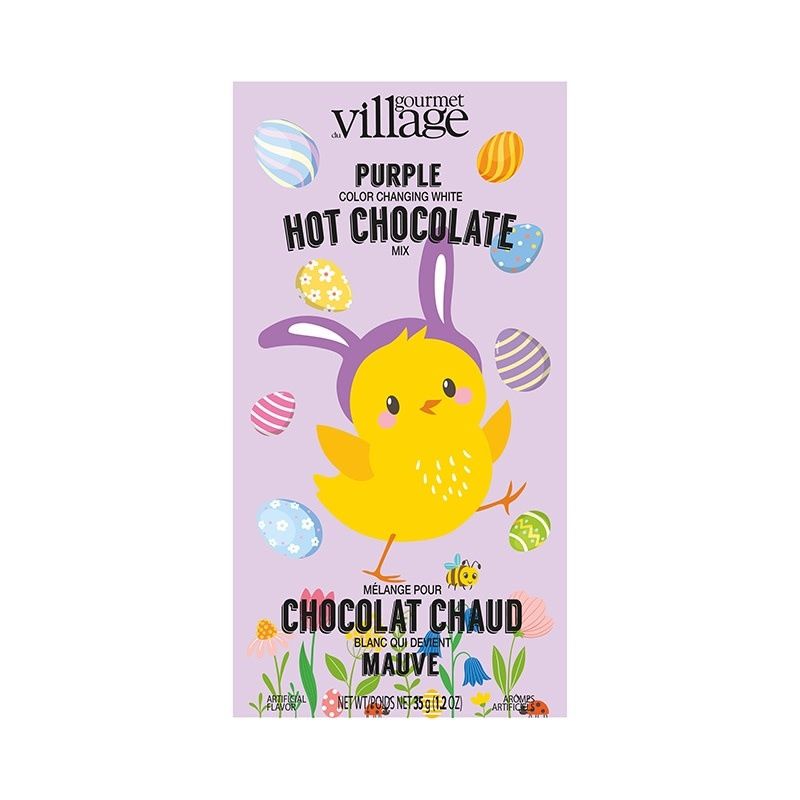Chocolat Chaud Pâques Pastel Violet  Gourmet du Village