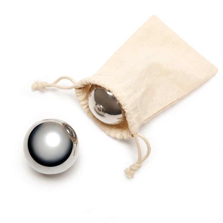 Ensemble 2 Boules à Whiskey Inox
