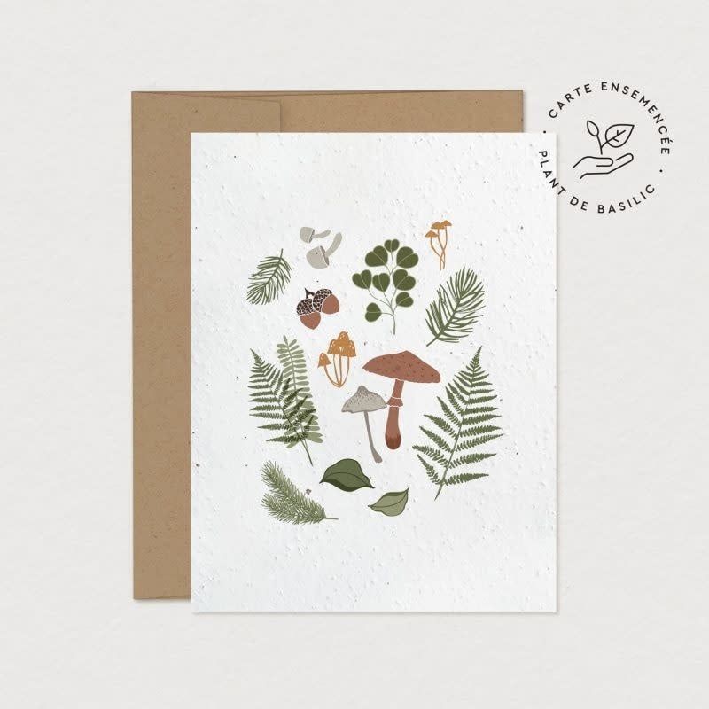 Carte de Souhaits  Récolte Forestière (à planter)